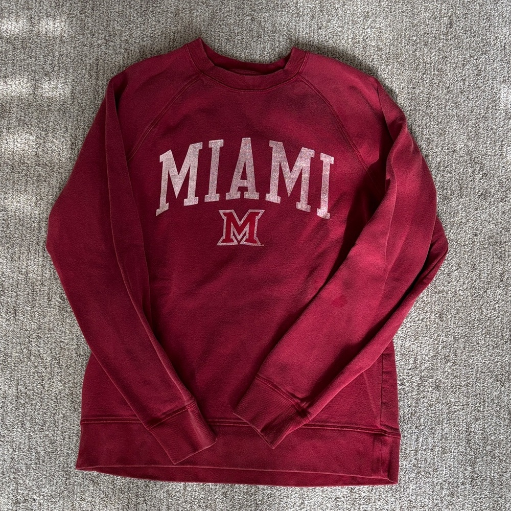 Miami Red Sweatshirt